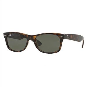 NWT Raybans classic new wayfarer tortoise